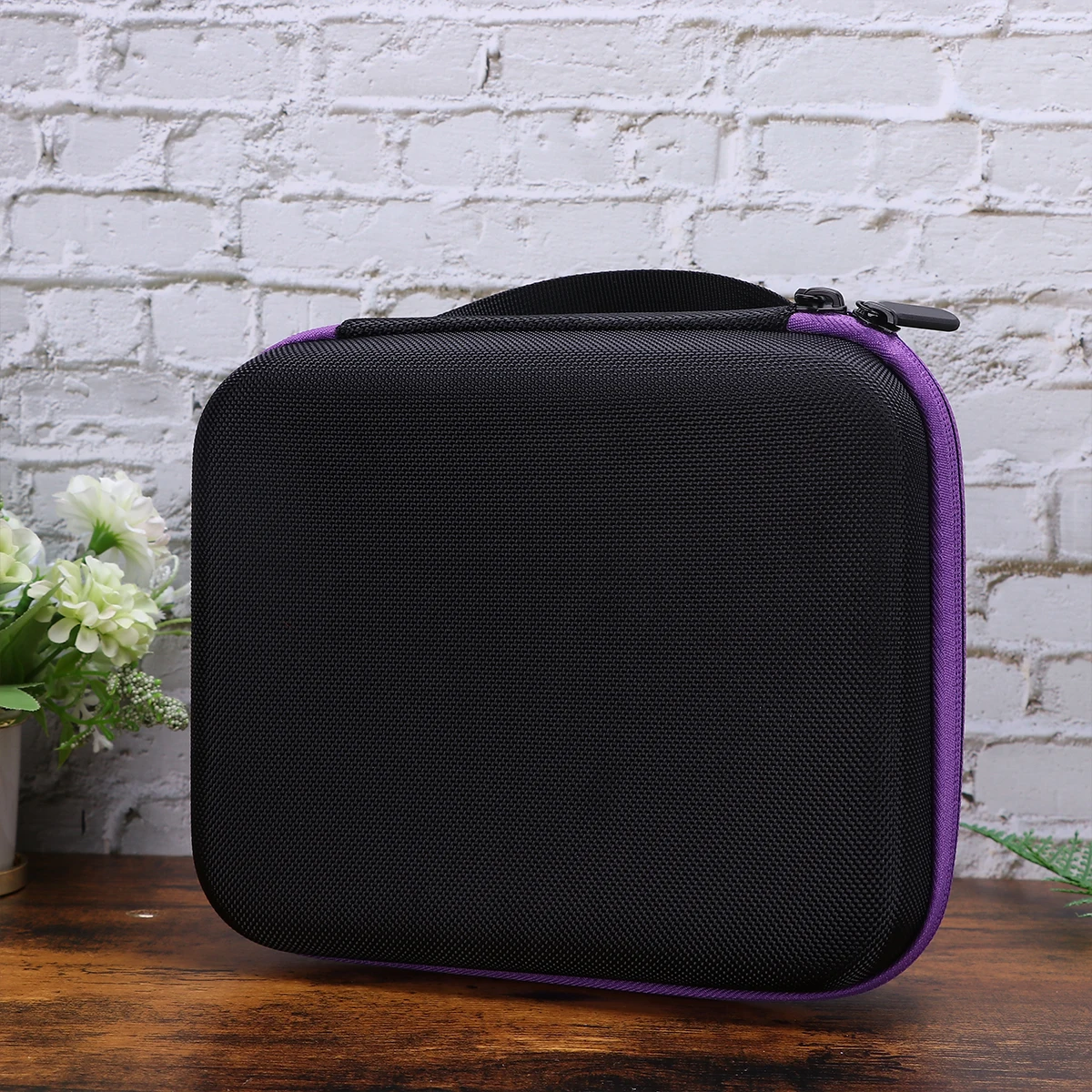 

Essential Oil Storage Bag Portable Makeup Cosmetics Bottle Small 15ml Purple Office