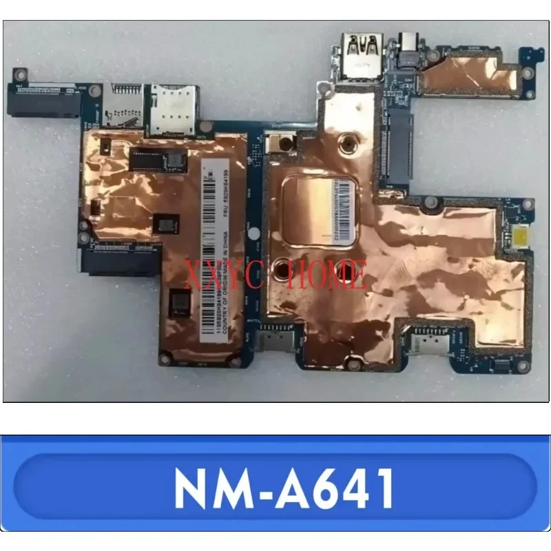 

Laptop Motherboard M3-6Y30 M5-6Y54 M7-6Y75 CPU 4GB 8GB RAM FRU: 5B20K66804 100% Test