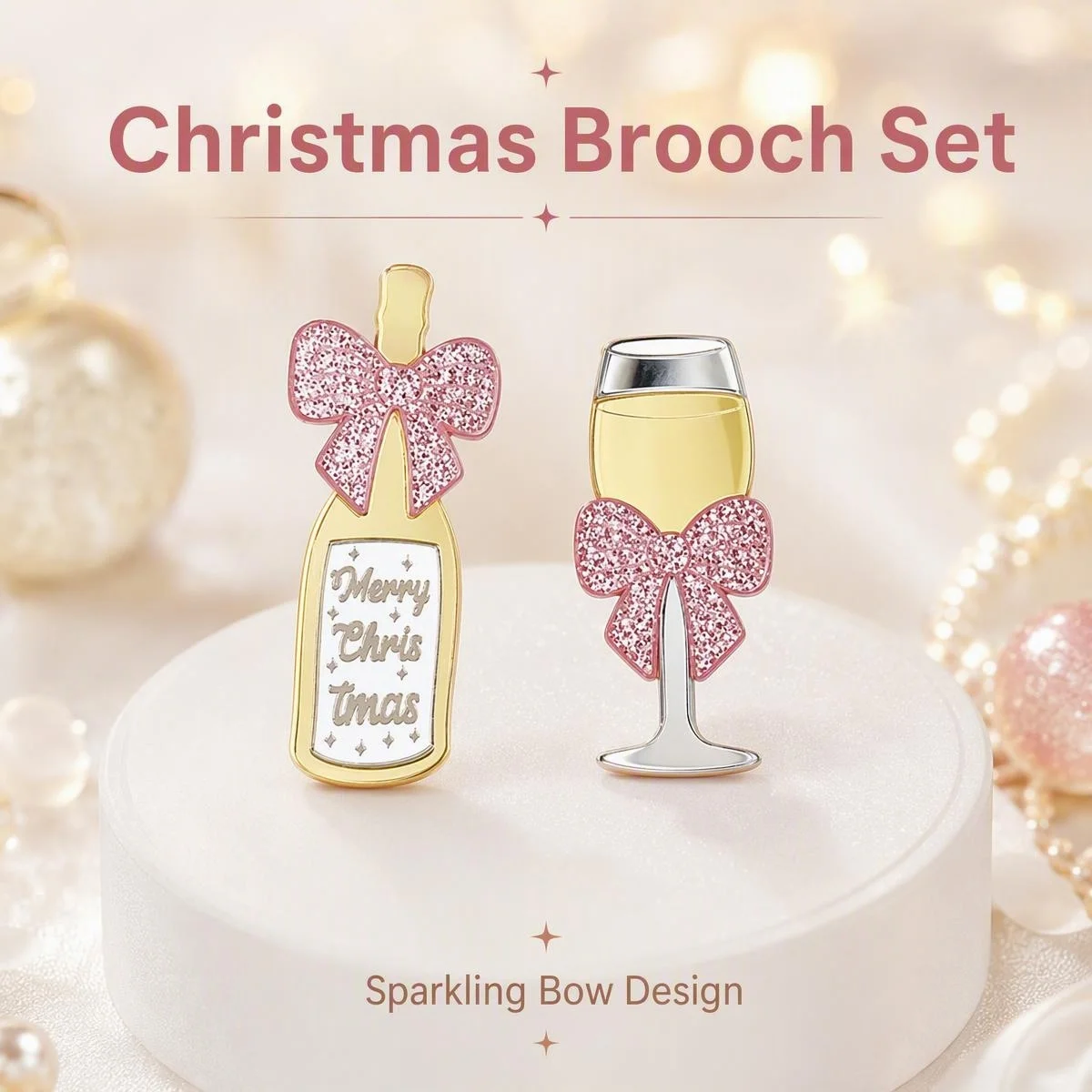100 Stück/lot Personalisierte Acryl-Brosche mit individuellem Namenstext für Weingläser und Flaschen, Weihnachtsgeschenk, Hochzeit, Brautjungfern, Party-Accessoires – Detail 4