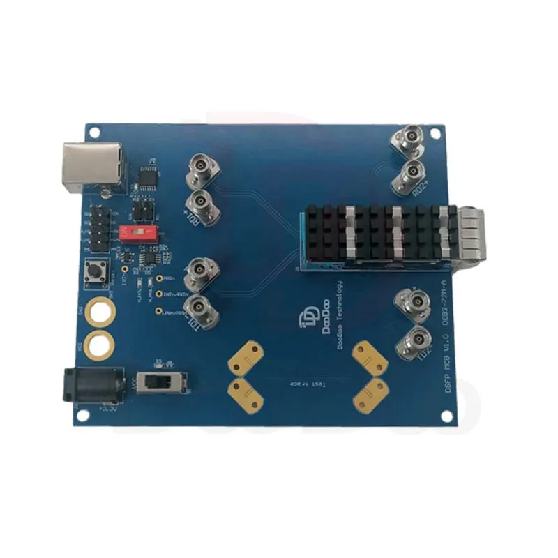 DSFP 50G 56G optyczny moduł nadawczo-odbiorczy płyta zgodności MCB DDMI I2C DC- 40G 8 sztuk 2.92mm żeńskie złącza lutowane