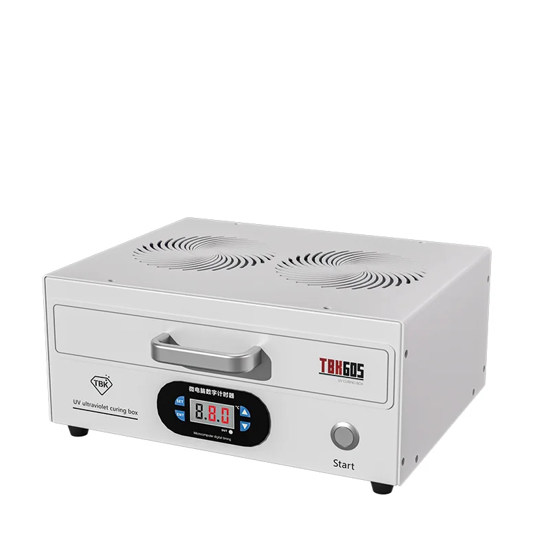 TBK 605 UV Curing Lamp 48pcs Light Box Repair Machine LED Lamp Mobile Phone Curved Screen Glass LOCA Curing Light
