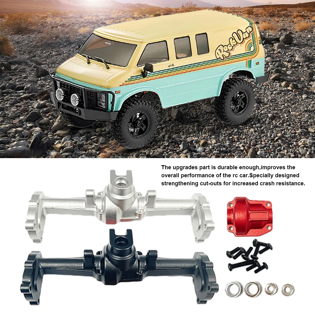 

1pcs 1/18 Rear Axle Housing RC Upgrade Part Aluminum Alloy Upgrade Rc Rear Axle Housing For Hobbico Dromida RC Car Part