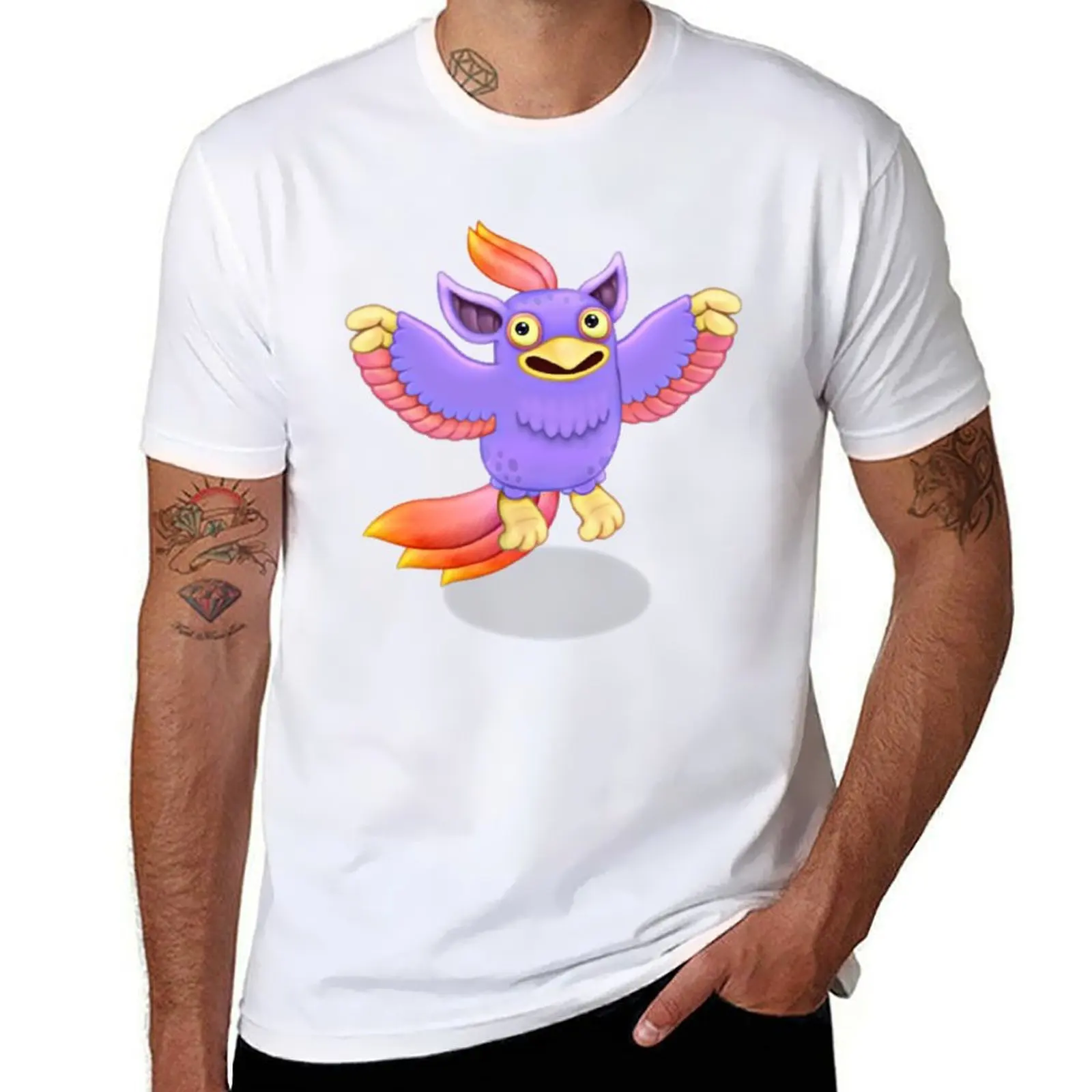 

My Singing Monsters character Tweedle T-Shirt t shirt men 100% cotton luxury brand man t shirt cotton high quality T-Shirt