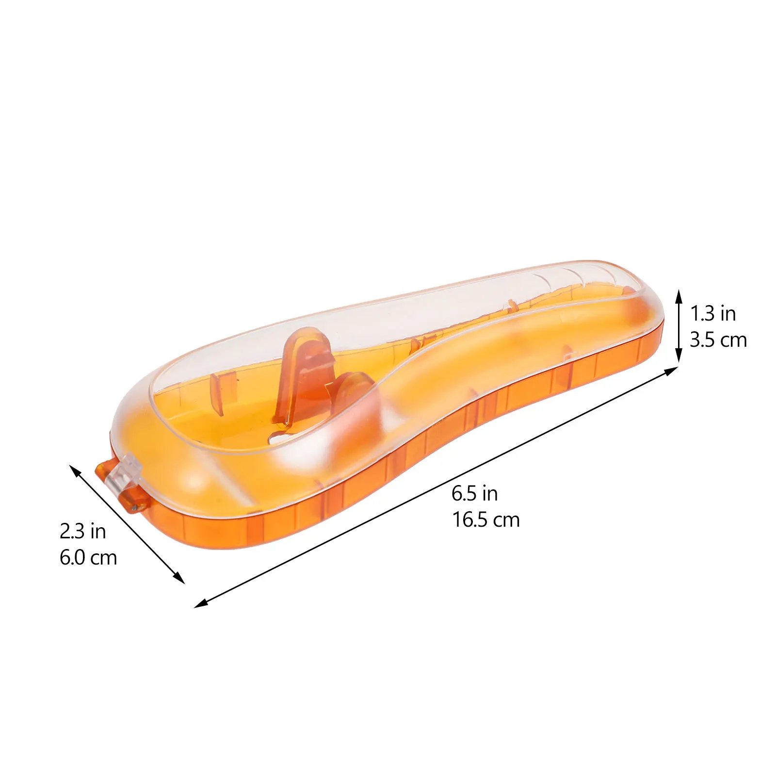 3 قطعة صناديق تخزين ماكينة الحلاقة السفر استخدام المحمولة مقاوم للماء الحلاقة المنظم خفيفة الوزن الرجال ماكينة حلاقة حمل صندوق الحلاقة #5