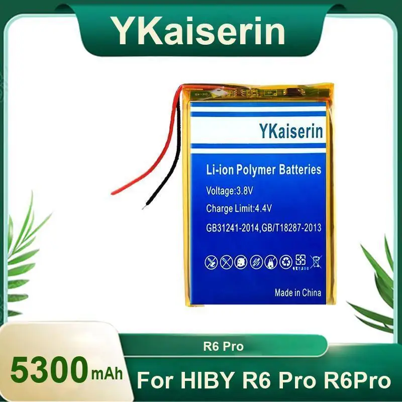 

Высокопроизводительный аккумулятор для Hiby R6 Pro R6pro High-Fidelity Music Player 5300 мАч