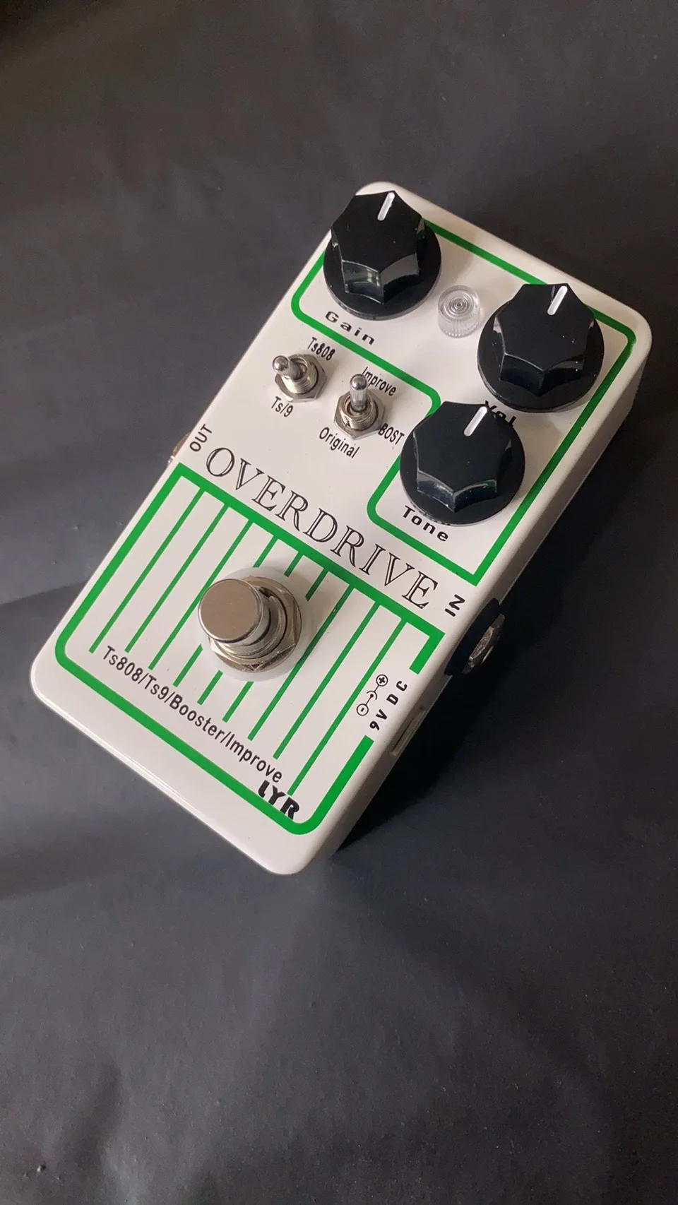 LILT-pedal de guitarra de un solo bloque, efector TS808/TS-9, 2 en 1