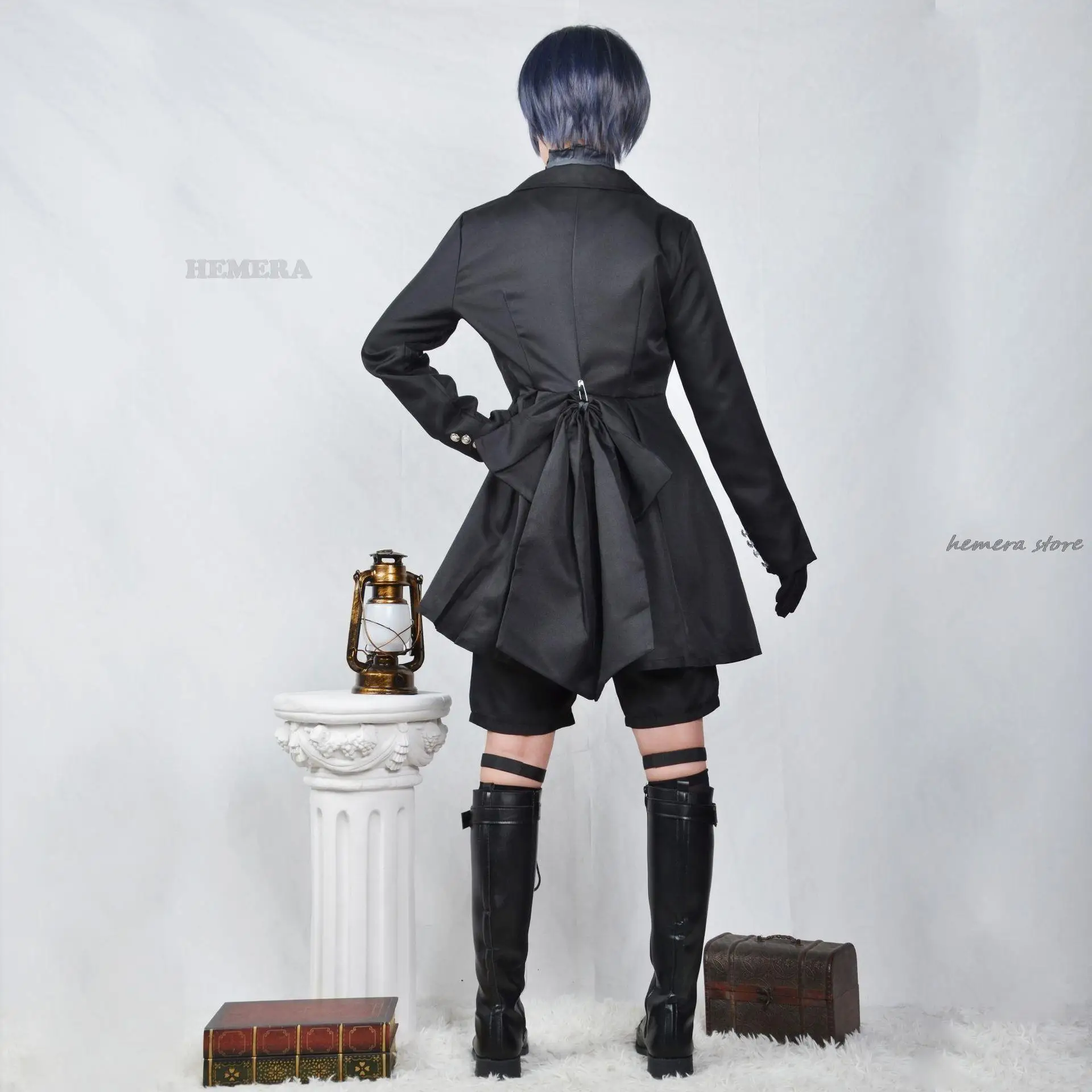 Zwarte Butler Ciel Phantomhive Cosplay Kostuum Japanse Anime Halloween Carnaval Duivel Uniform Voor Mannelijke Dropshipping