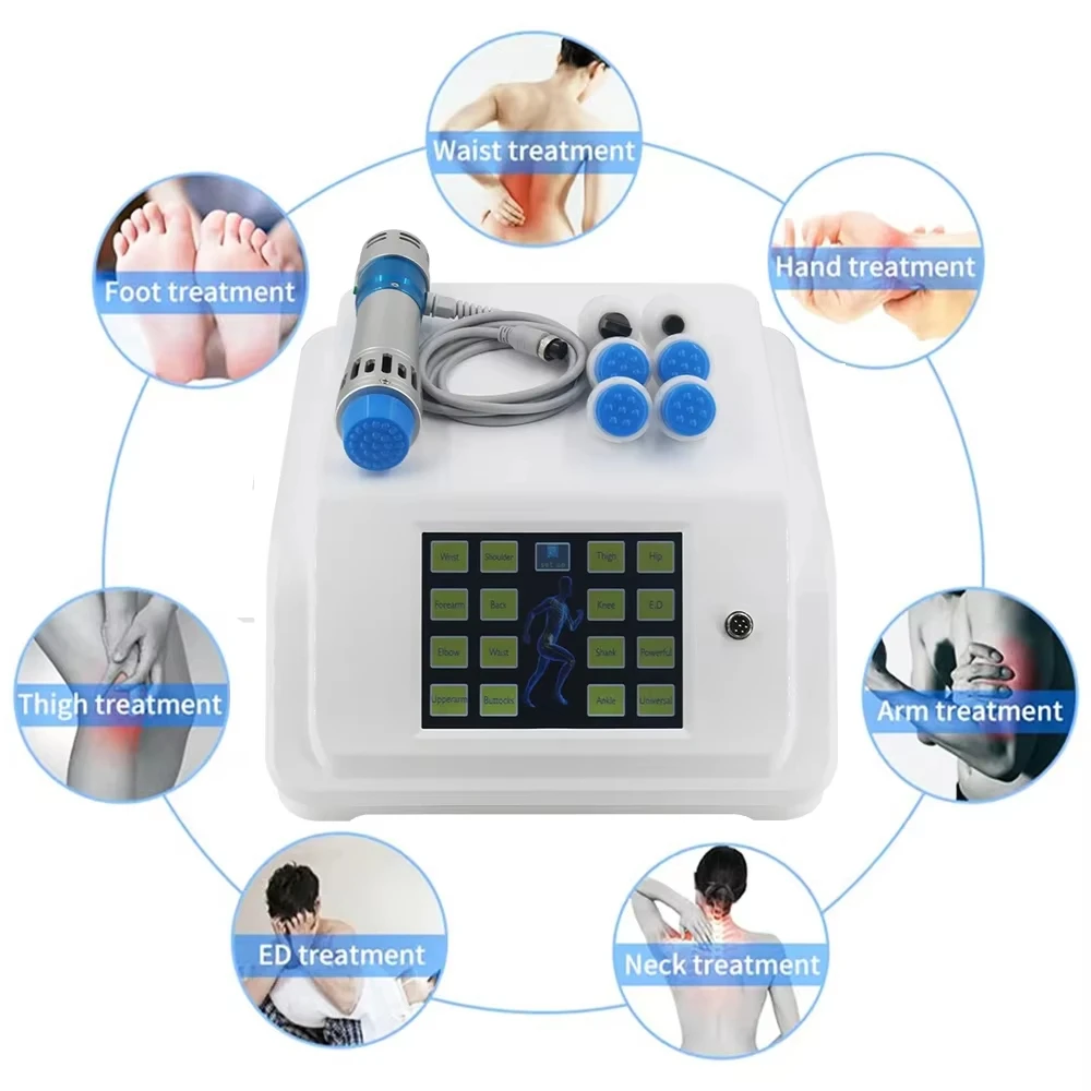 Nieuwe 300MJ Shockwave Therapie Machine Voor ED Behandeling Pijnbestrijding Ontspanning Spier Body Massager 2024 Professionele Shock Wave