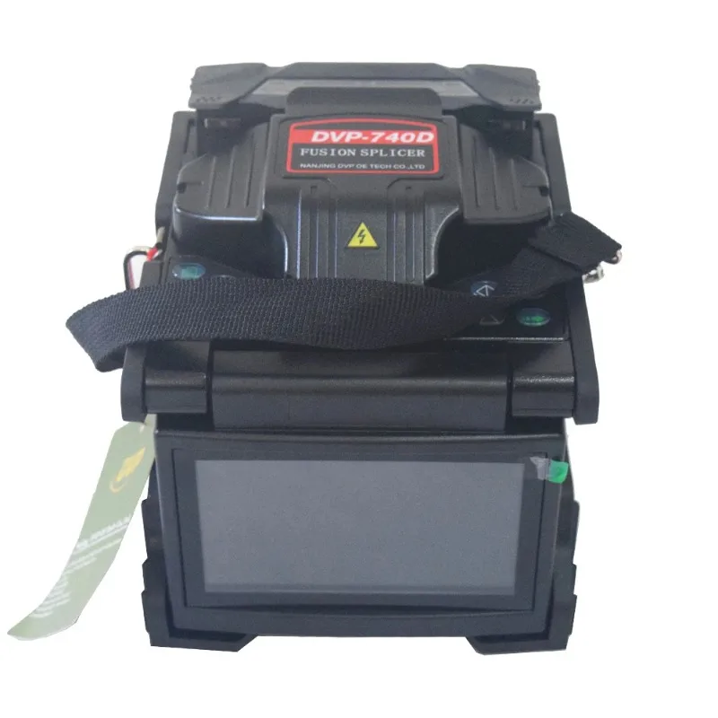 DVP-740 Updated DVP-740D Multi-language FTTH Fiber Optic Splicing Machine Fusion Splicer withBattery