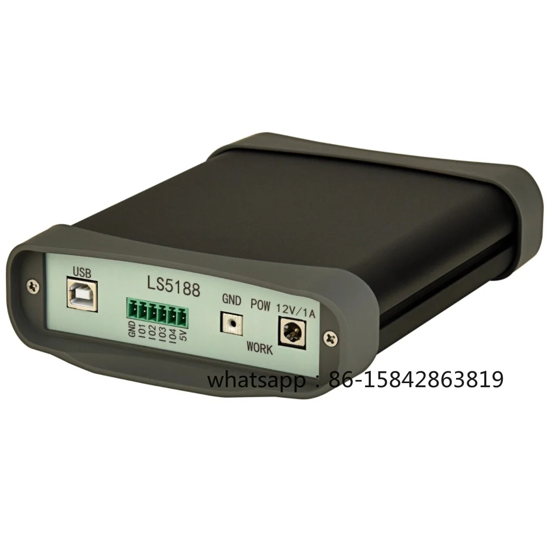 32-bit USB data capture card, vibration/audio, 8 inputs, 8 outputs, synchronous sampling, 204.8k