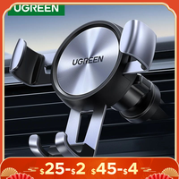 UGREEN Car Phone Holder for Mobile phone Support In Car Auto Vent Mount Gravity Holder Stand Cell Phone Stand for iPhone 15 14