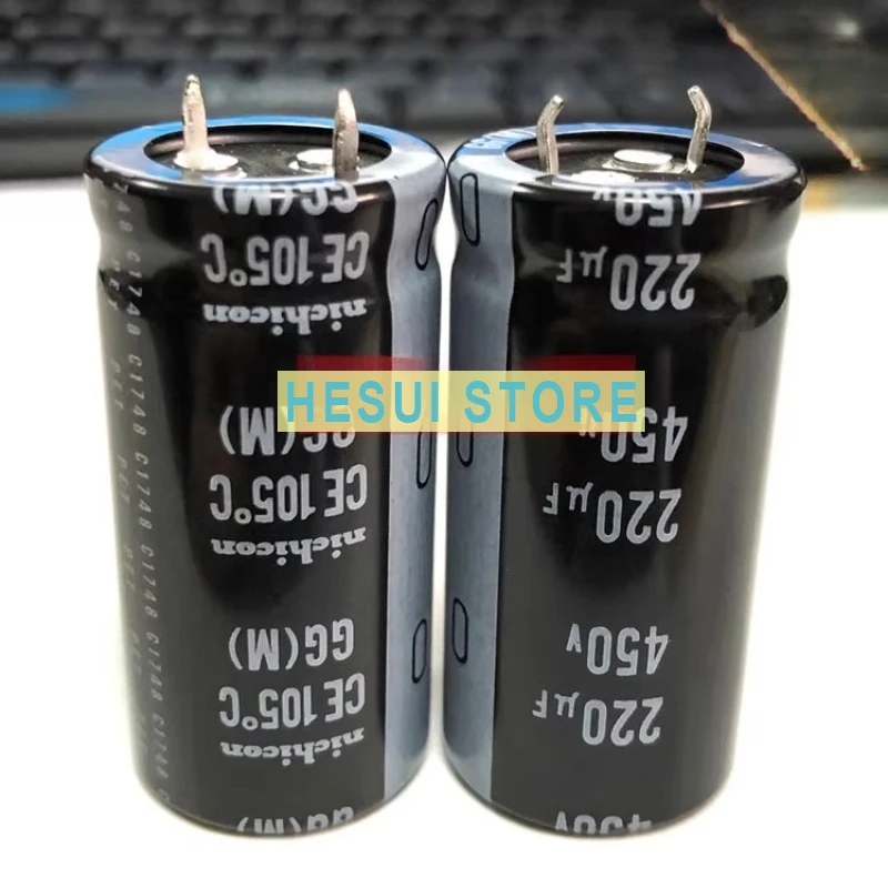 

Электролитический конденсатор Nichicon 450V220UF 22X45 серии GG 105 градусов NICHICON вместо 400 В