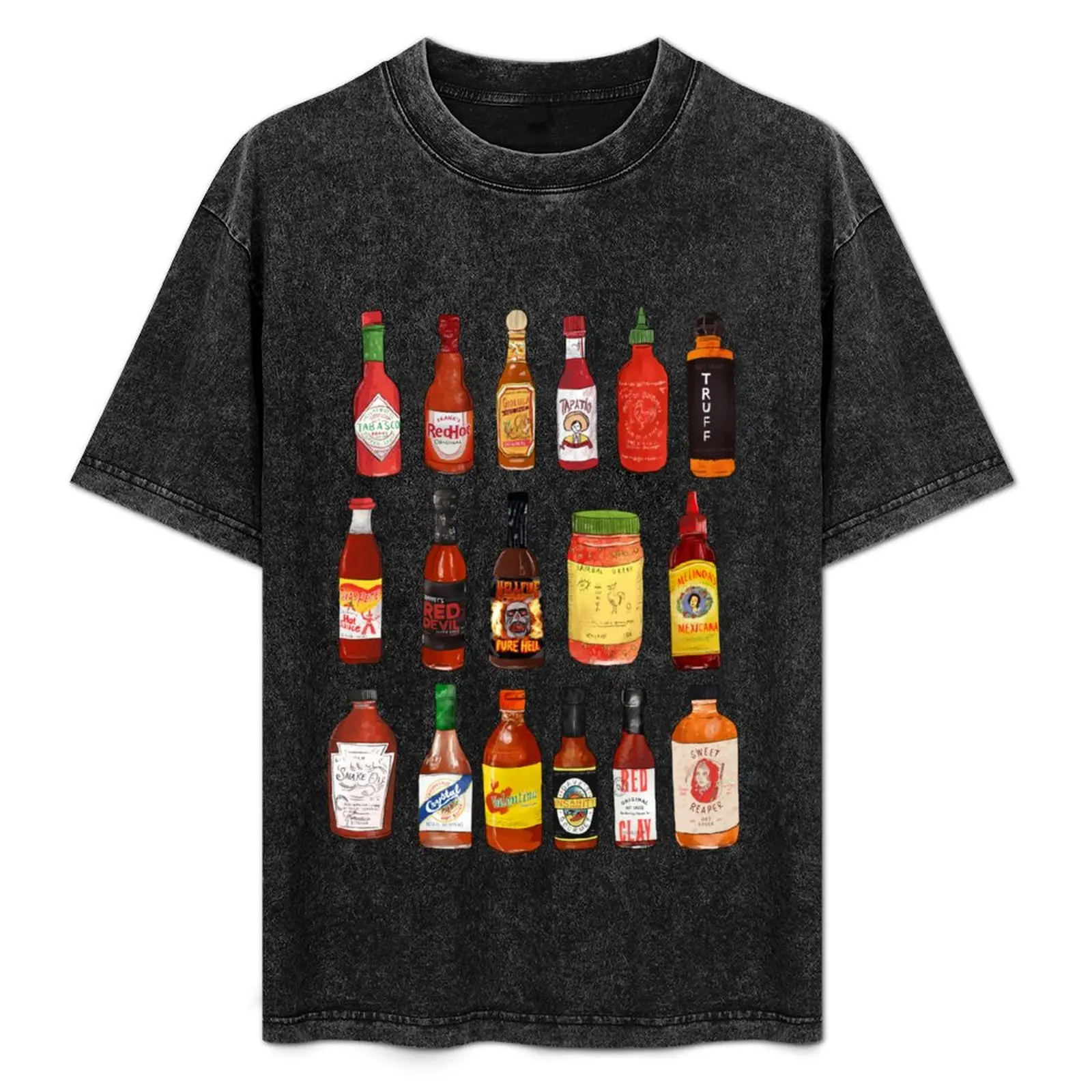 Hot Sauce Party T-Shirt shirts graphic plus size tops vintage t shirts summer clothes mens t shirts