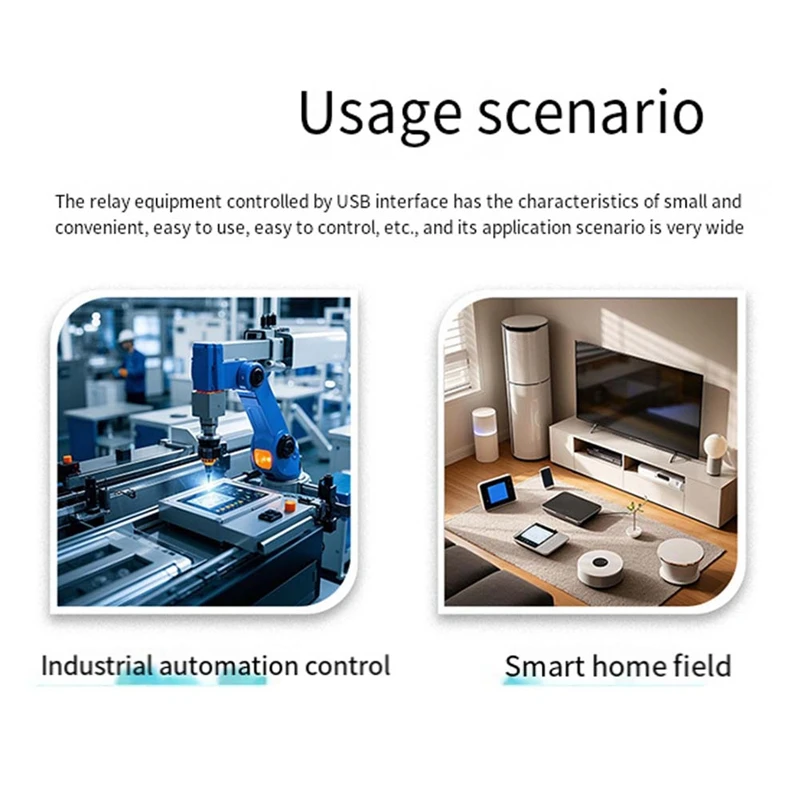 Industrielles USB-Relais PRO 2-Wege-Relais, Isolationsschiene, USB/TTL-Steuerplatine, Automatisierungsanwendung