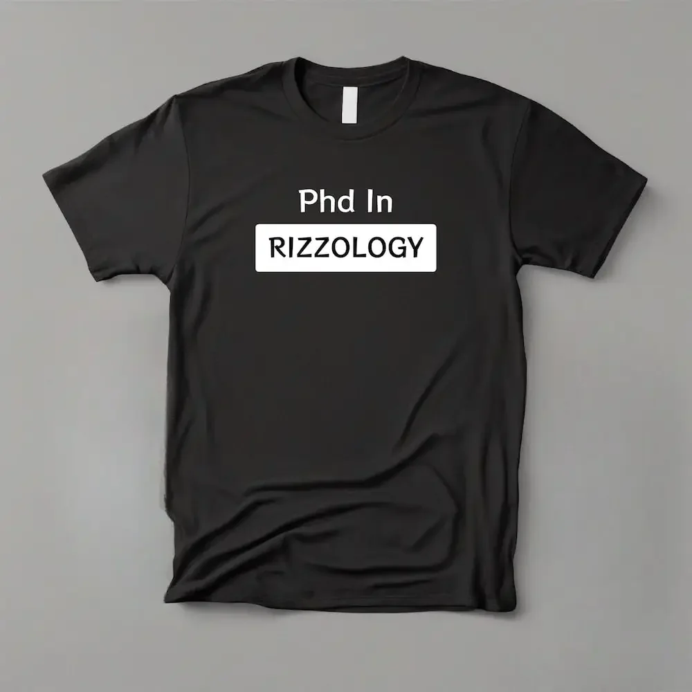 Phd Rizzology Rizzler T Shirt Rizz God Funny Meme Internet