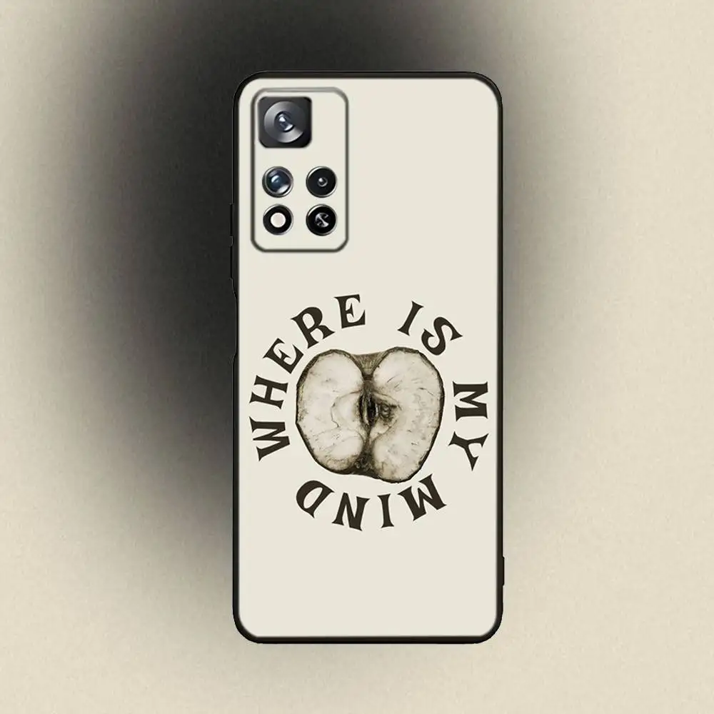 حافظة هاتف P-Pixies Where Is My Mind لهاتف Samsung Galaxy A 91,80,73,72,53,52,51,22,5G,Plus,J,Note غطاء أسود ناعم