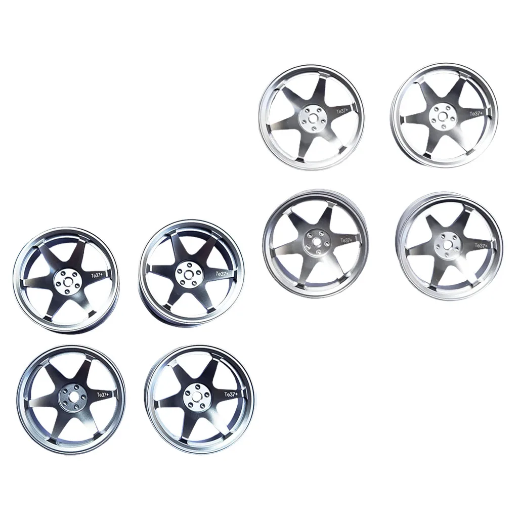 

4-Piece RC Wheels, Spare , Aluminum Alloy Wheel Hubs :10 Vehicles