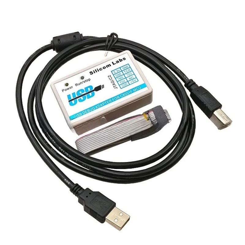 U-EC6 USB Debug Adapter for C8051F MCU Programmer Emulator Downloader JTAG C2 Interface Xinhualong USB Debugging Tool