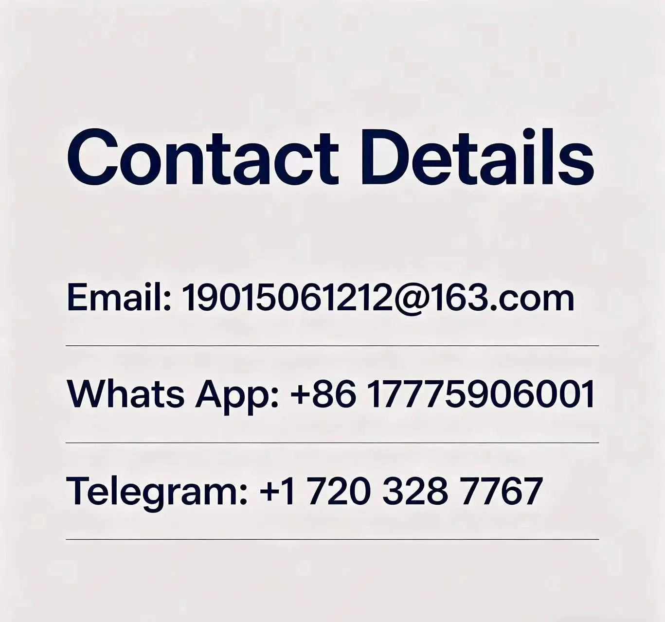 Product specific ordering link