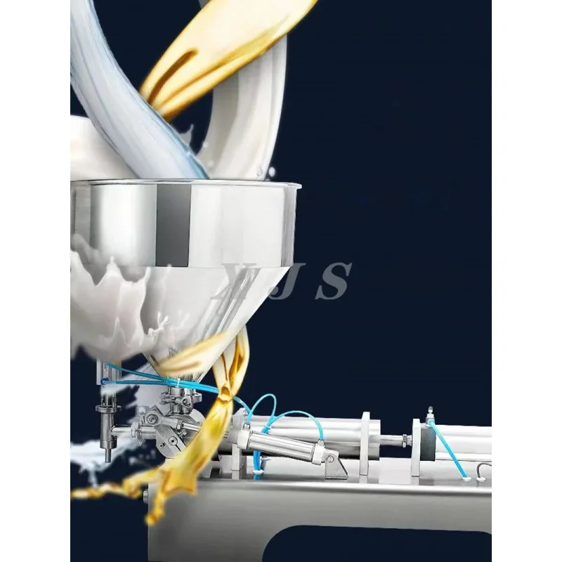 

Small Factory'S Yoghurt Butter Cream Dosificador Tomato Sauce Elixir Chemical Pneumatic Liquid Paste Feeding Filling Machine
