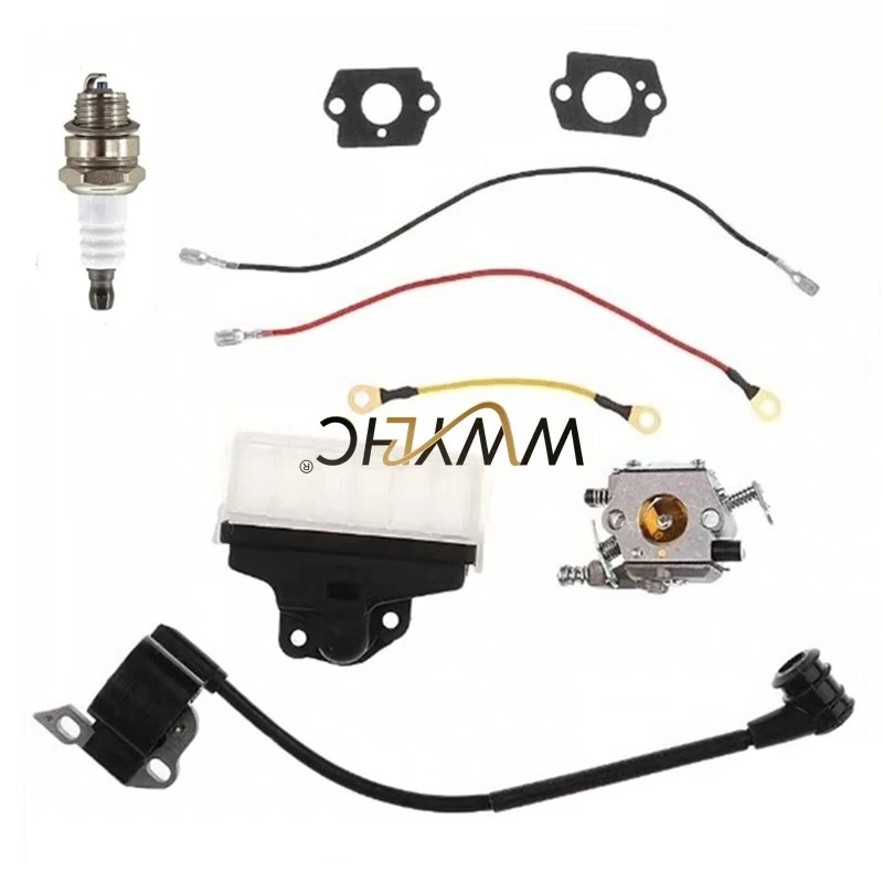

For 021 023 025 MS210 MS230 MS250 Carburetor Air Filter High Pressure Pack Tubing Spark Plug