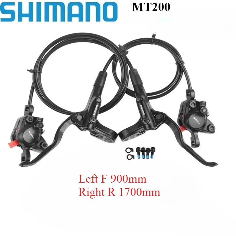 Shimano BR BL MT200 دراجة الفرامل الجبلية الفرامل الصحن الهيدروليكي الفرامل 900/1700 مللي متر جبل المشبك الفرامل