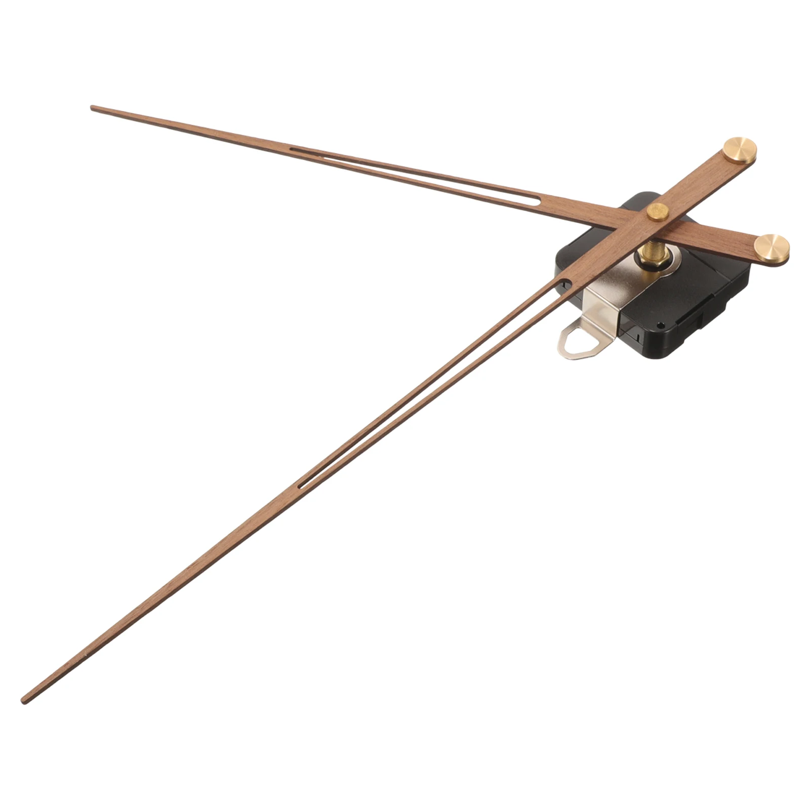 

High Torque Clock Movement Solid Wood Hands Long Shaft Mechanism Quartz Replacement Operated Wall DIY Parts Kit Home