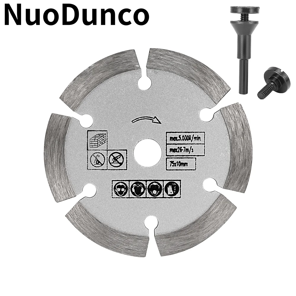 3In Cutting Blade Grinding Wheel Blade Angle Grinder Durable Steel Structure for Stone Tile Marble Glass Carving Grinding Wheel