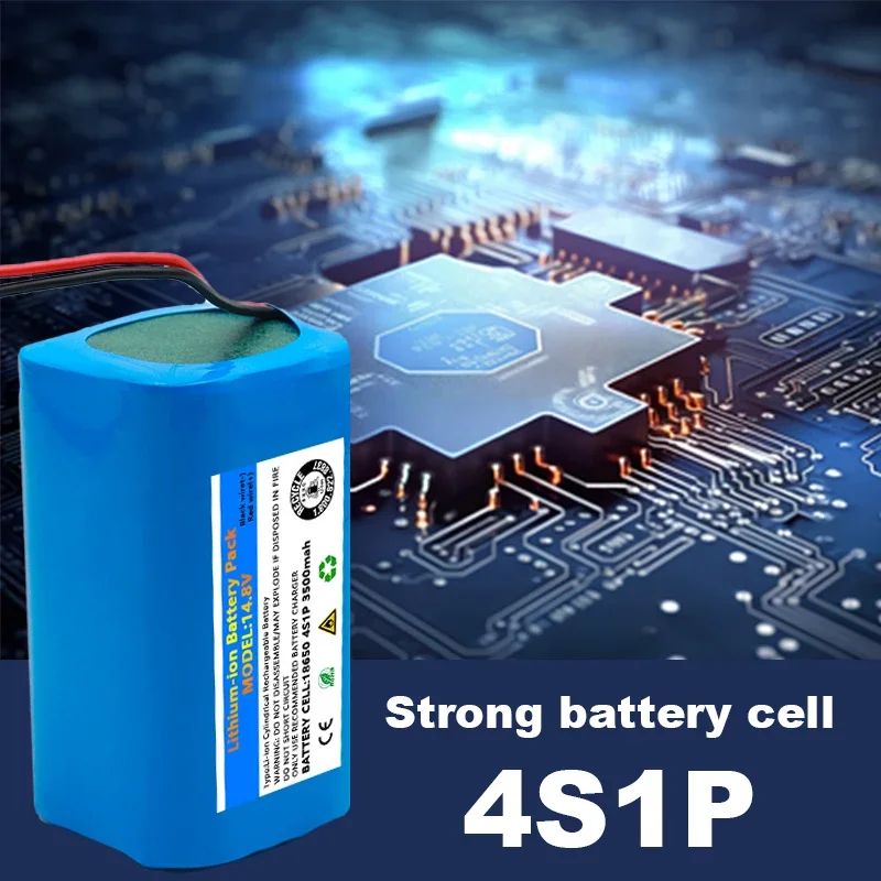 Aspirapolvere batteria 18650B4-4S1P-AAF-4, per Chuwi Polaris Kitfort DIBEA Ecovacs iBoto iLife Genio Liectroux MJSTG1,SKV4136GL