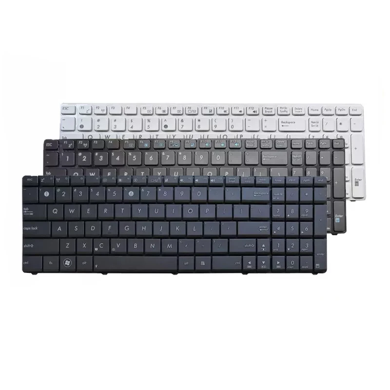 NEW Laptop Rreplacement Keyboard Compatible for ASUS K55D/DR A52L/J/F K52D/J/N/F/X N53 N53S/SV/SN/SM/T