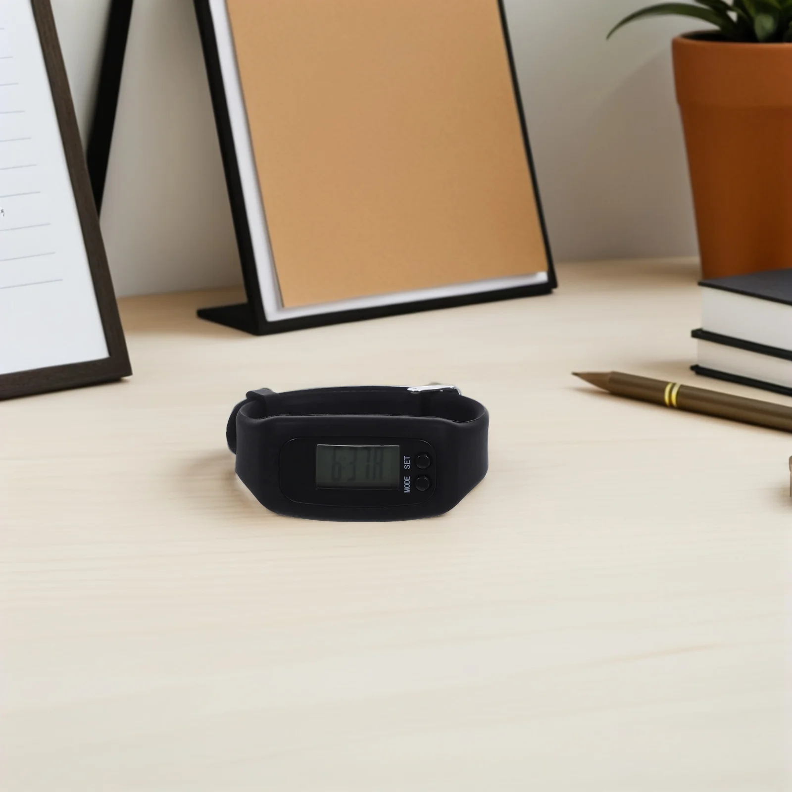 

2Pcs Waterproof Pedometers Watches Watch for Men Women Kids Activity Tracker Wristband Running Watch