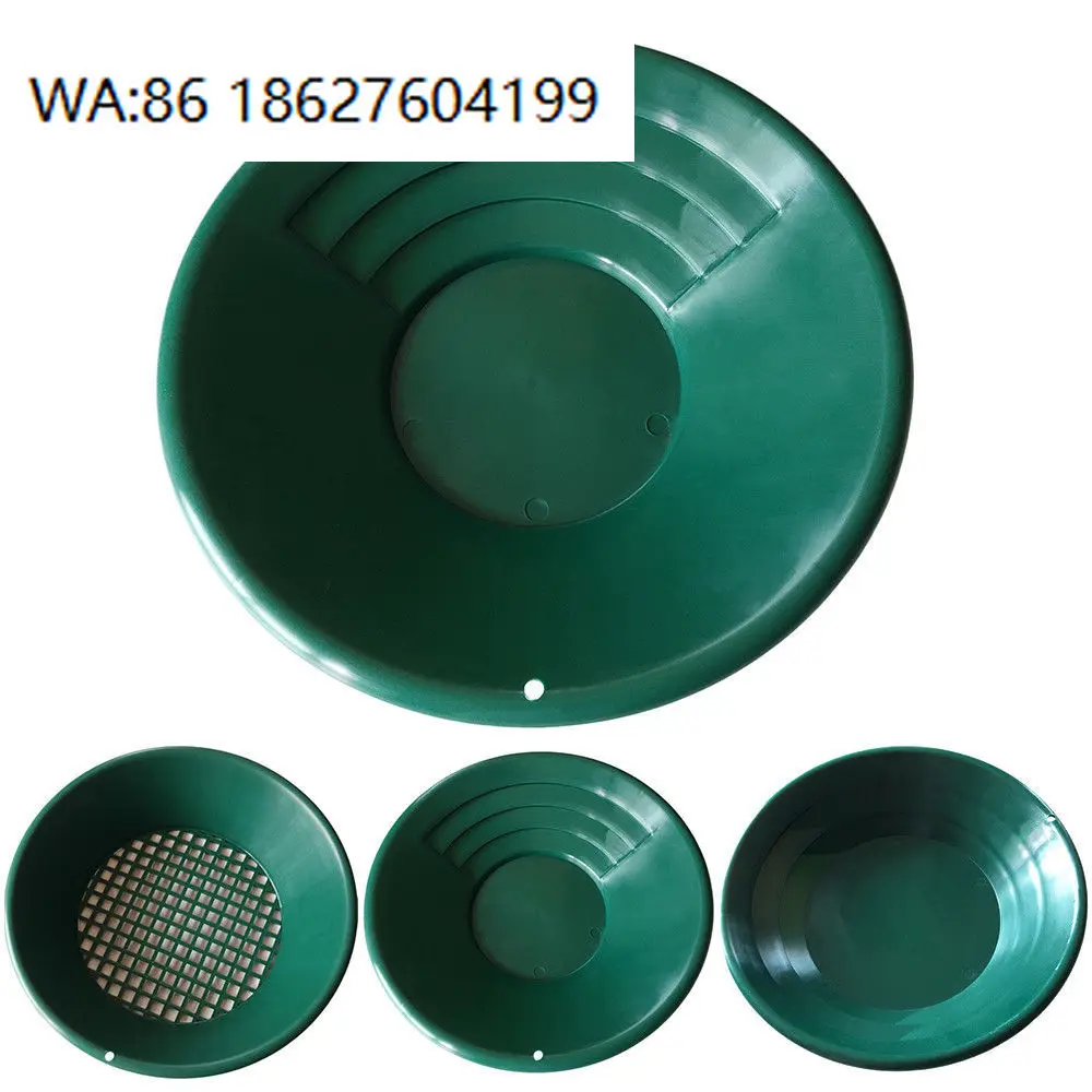 ABS Plastic Mining Sifter 4 Set Gold Panning Classifier Adult Outdoor Gold Washing Tool 1 Year Warranty