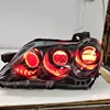 Scheinwerferbaugruppe für Toyota Reiz 05–09, modifiziertes Devil & Angle Eye, Frontlampe, Linse, Blitzlicht, Autozubehör 2