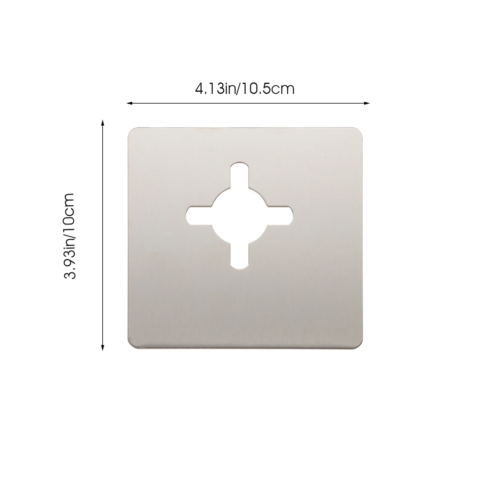 Fotografia 6: 2 pçs placa de reforço da porta deadbolt capa fortalecer solto ajuste portas de metal de madeira design moderno placa de reforço da porta