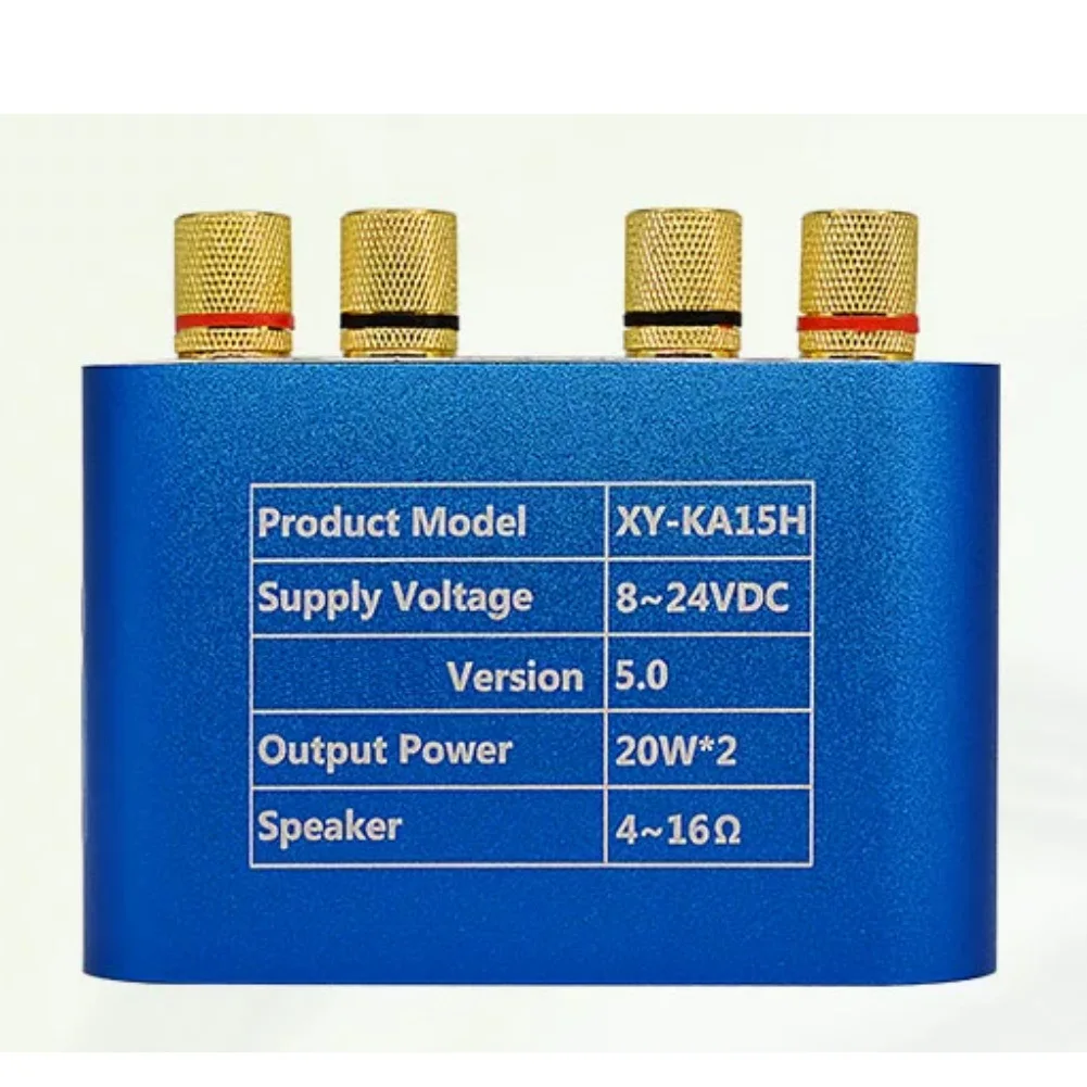 Wireless Audio Enhancement Board XY KA15H 20W+20W Dual Channel Digital Amp with Encoder On Off and Volume Control