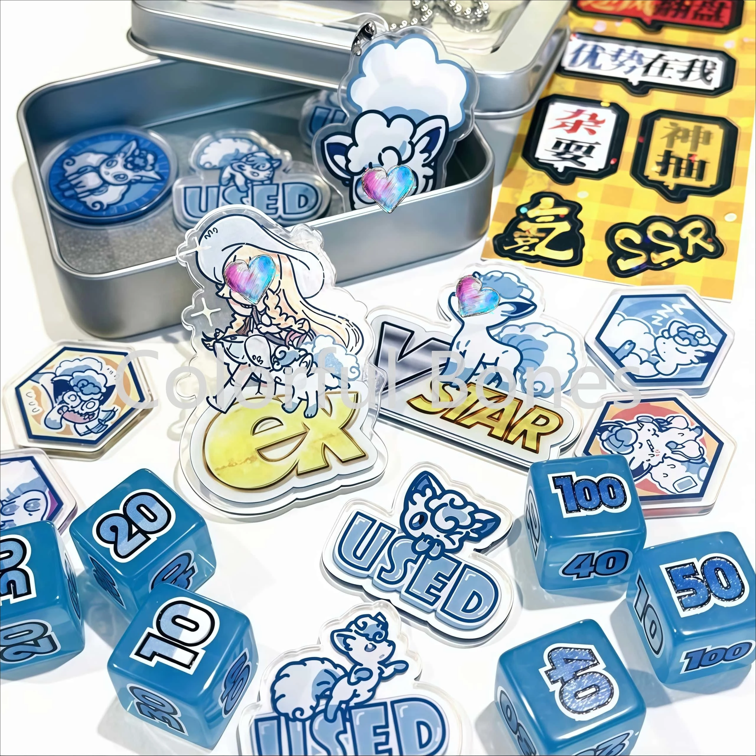 ptcg-pokemon-advanced-battle-arena-set-kit-d'outils-assortis-avec-compteurs-de-dommages-des-et-tableau-de-strategie-——lillie