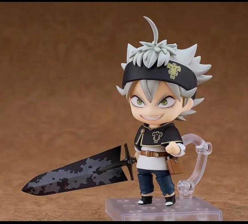 

10cm In stock 2025 lowest price Japanese original anime figure Asta Q version action figure collectible model toys for boys