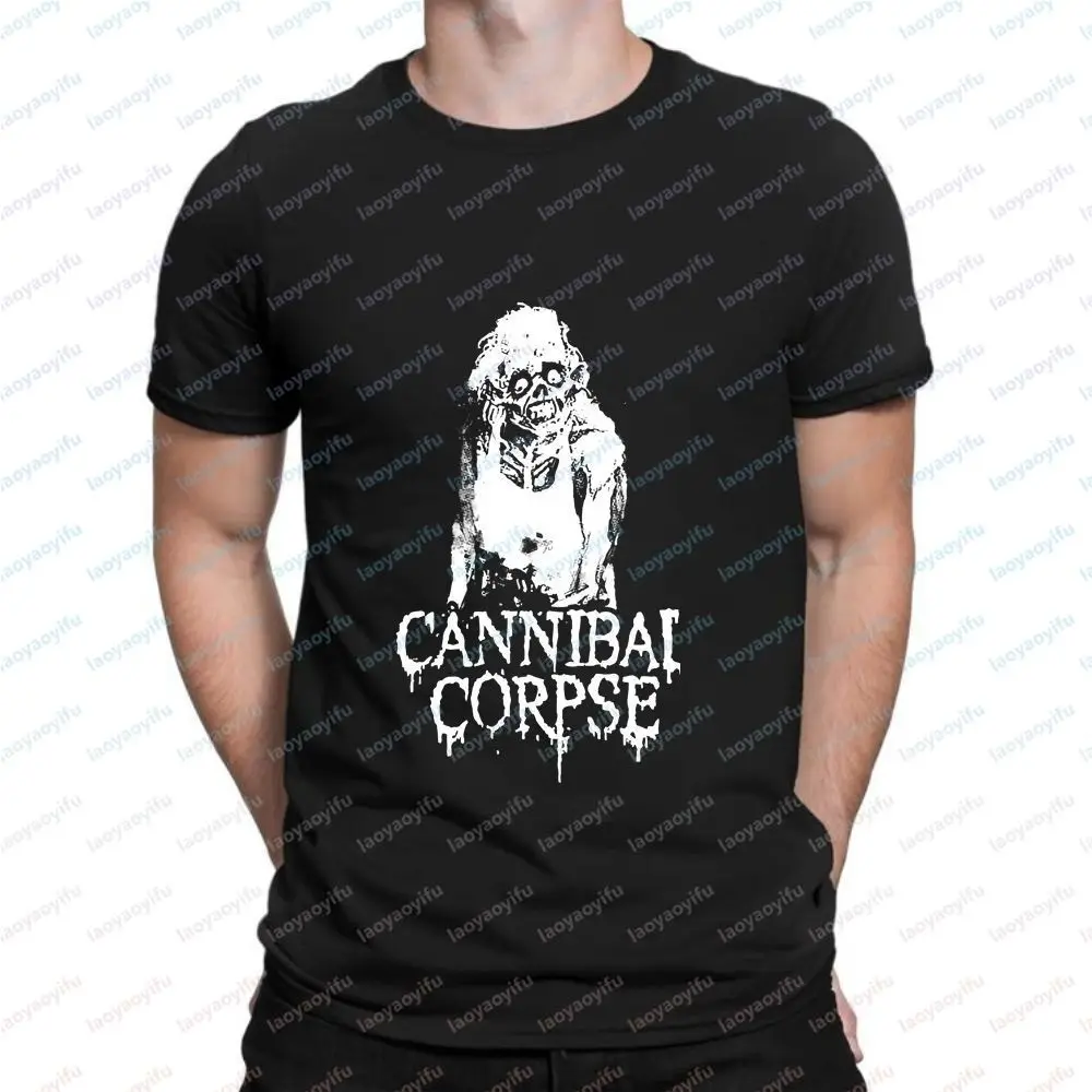 Cannibal Corpse - Retro Music Summer Casual Trendy Multi-Purpose Short-Sleeved Men's and Women's Universal Round-neck T-Shirt