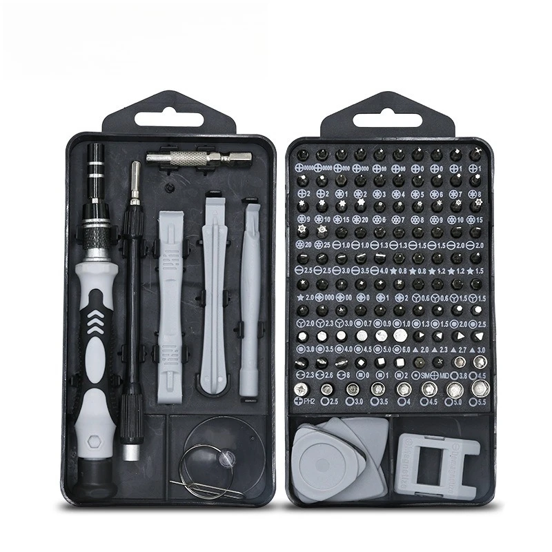 115 in 1 Precision Screwdriver Set Screwdriver Set Precision Magnetic Screw Driver Bit Electronics Laptop Cell Phone Repair Tool