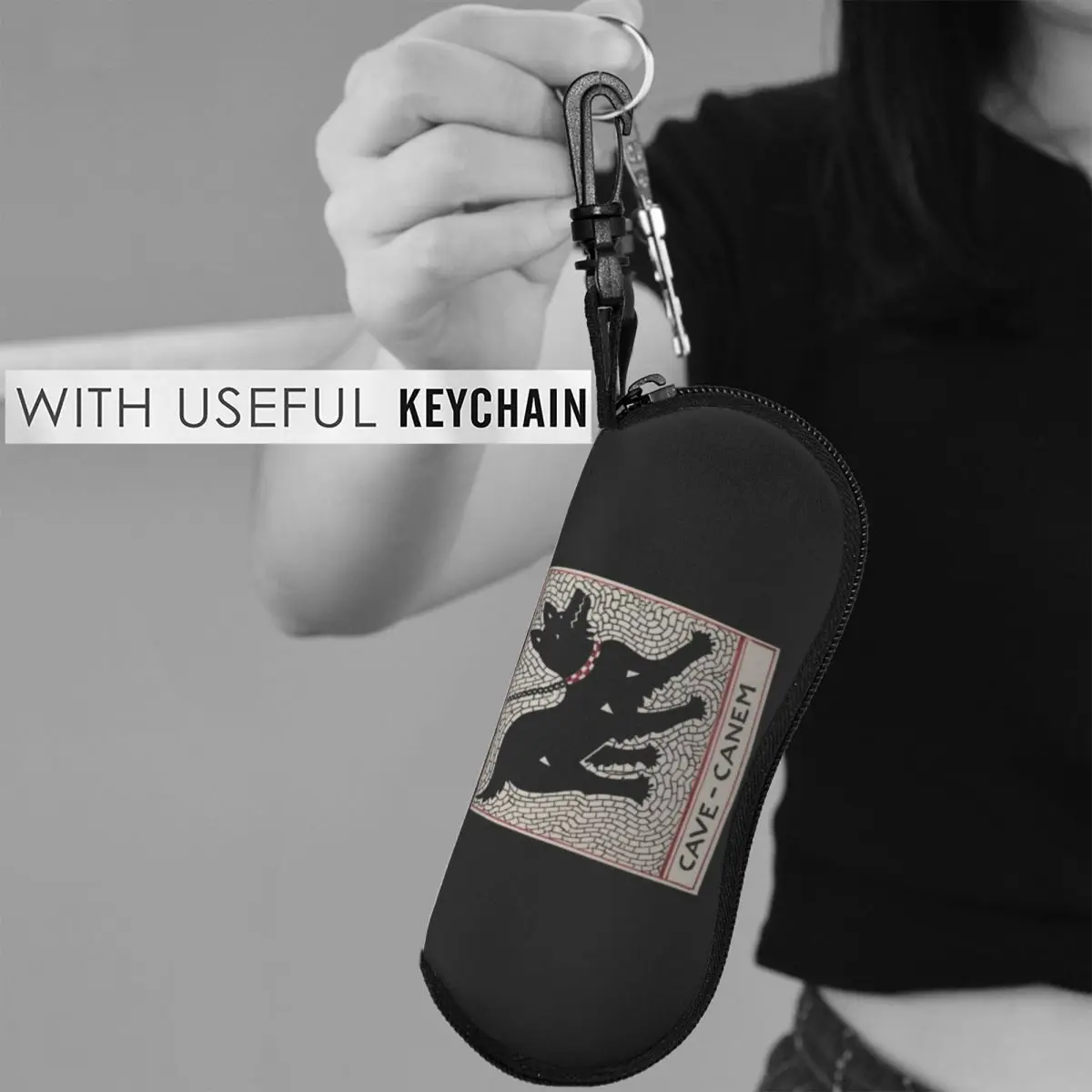 كهف Canem شل نظارات حالة النظارات الشمسية الواقية مربع النساء الرجال لينة حقيبة النظارات الحقيبة