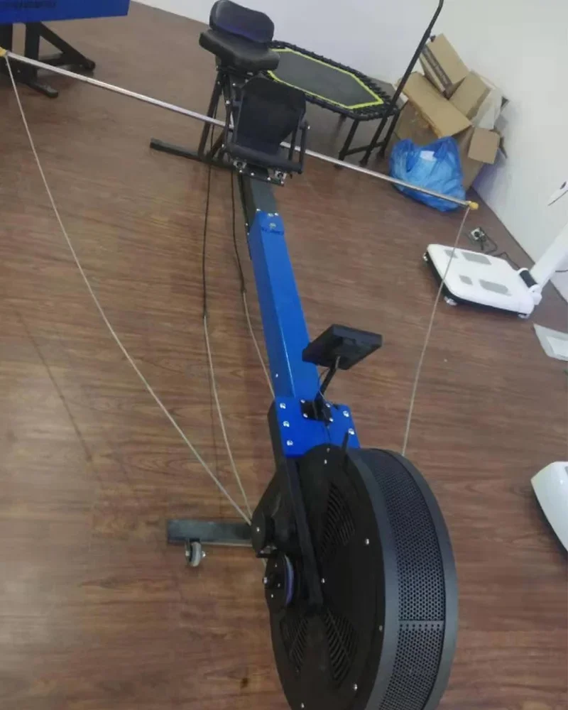 Uso comercial, equipo de Fitness para interiores, máquina de fila de acero, gimnasio, cardio, máquina de remo de aire, ergómetro de canoa