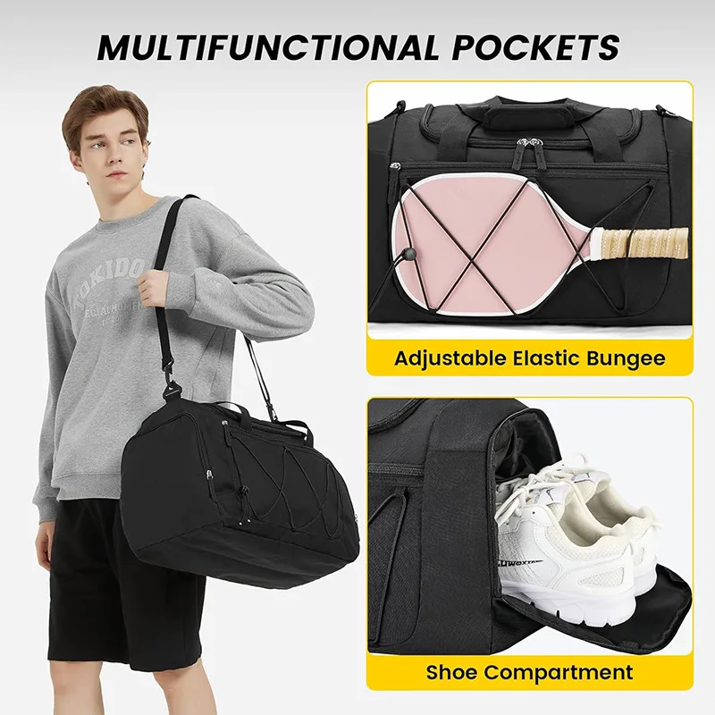 

Gym Sports Fishing Bag Outdoor Travel Duffel Hiking Camping Luggage Handbag Large Short Business Trip Shoulder Crossbody Bags