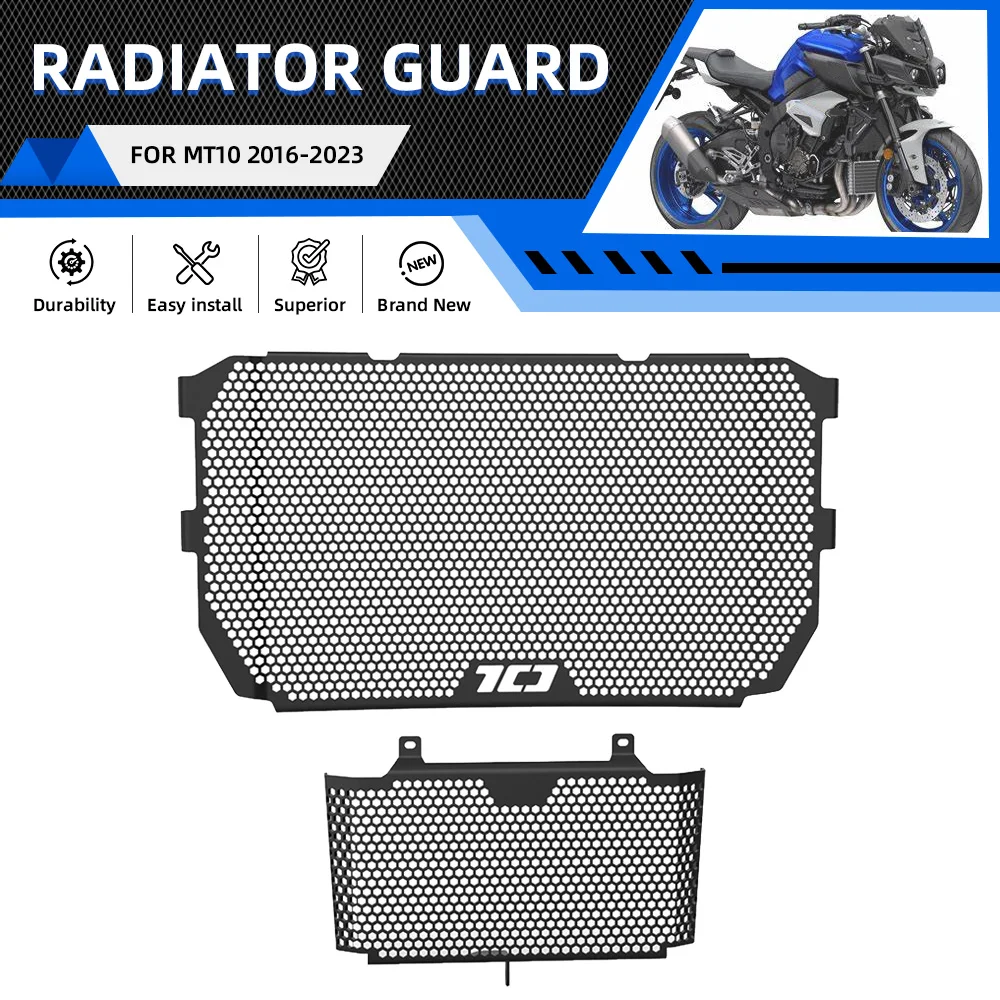 

For YAMAHA MT10 MT-10 2016 2019 2020 2021 2022 2023 MT 10 SP Accessories Motorcycle Radiator Guard Protector Grille Grill Cover