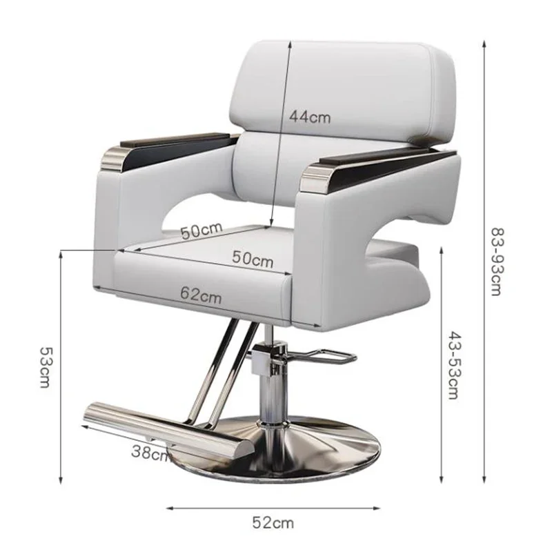 Professional Salon Barber Chair Luxury Vintage Aesthetic Equipment Barbershop Chair Classic Retro Silla De Barbero Furniture