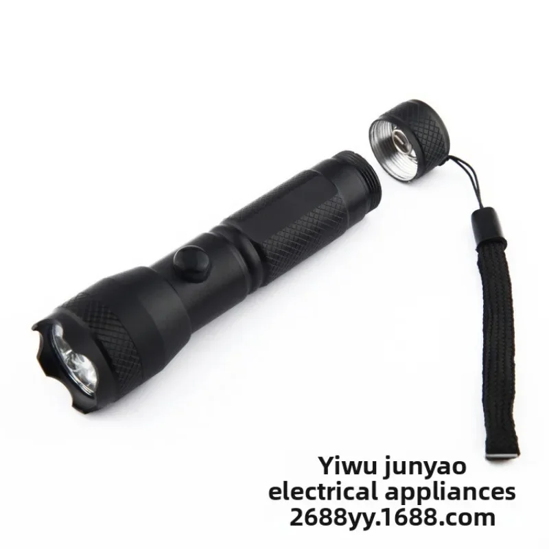 Waterproof Zoomable 7LED Red Laser Flashlight High Power 560 Aluminum Alloy Tactical Outdoor Multi Function Torch