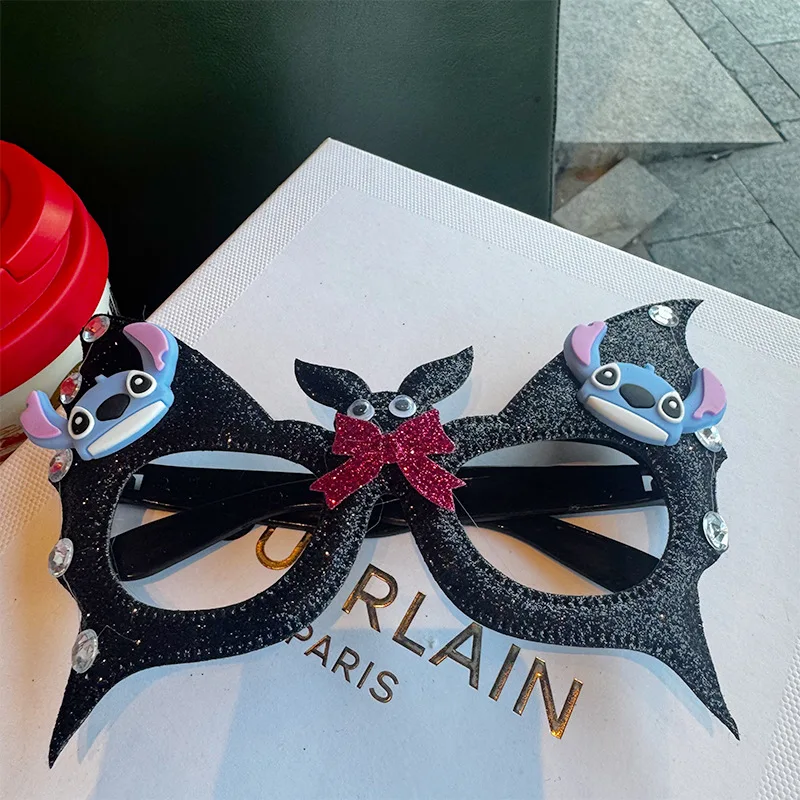 Disney cartoon Halloween vestire festa festiva atmosfera decorazione oggetti di scena bambini adulto montatura per occhiali personalità creativa