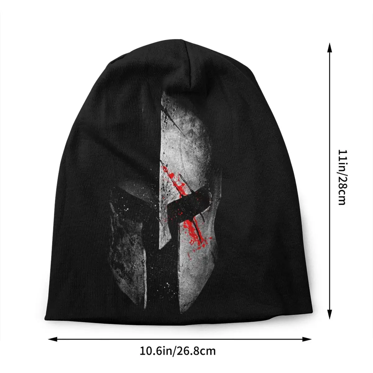 Sparta Skull Spartan Helmet Bonnet Hats Fashion Knit Hat For Men Women Autumn Winter Warm Skullies Beanies Caps