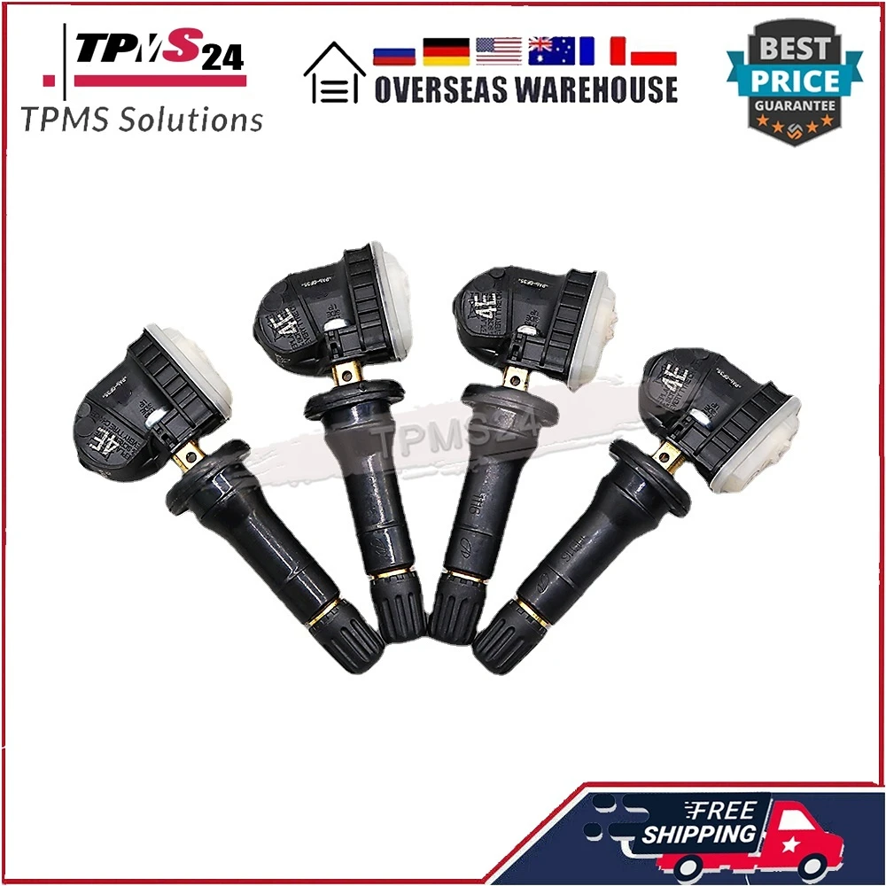 4PCS FOR 2019 2020 2021 2022  Opel Astra K Astra Van Insignia B (Z18) 433MHZ TPMS Tire Pressure Sensor 13512347 13540606