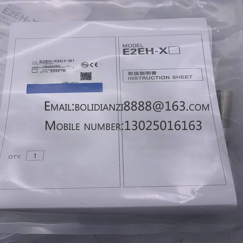 

The brand-new original sensor E2EH-X3D1 E2EH-X3D2 E2EH-X3B2 E2EH-X3D1-T One year warranty in stock