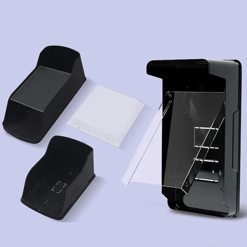 weatherproof doorbell cover outdoor switch protection box wireless doorbell cover for door fingerprint machine rain cover